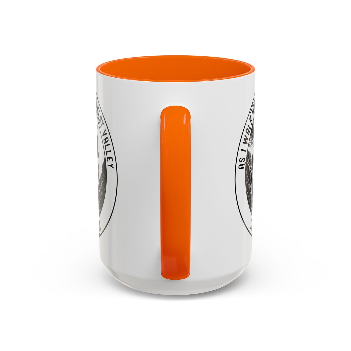 Skull Valley Coffee Mug — “As I Walk Through the Darkest Valley I Will Fear No Evil” 11/15oz