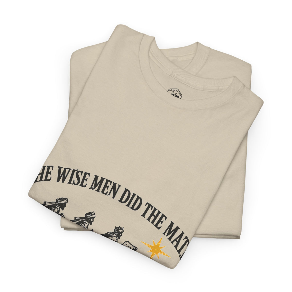 The Wise Men Did the Math T-Shirt | Matthew 2 Christian Christmas Graphic Tee