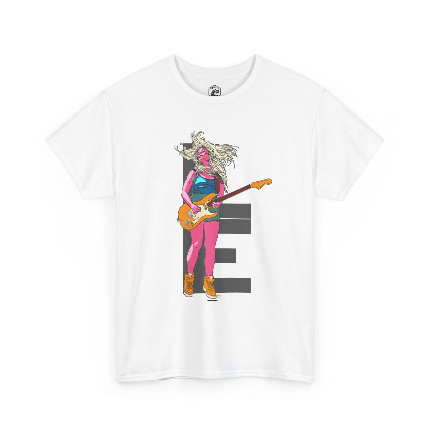 Classic Heavy Cotton Unisex T-Shirt | Everyday Crew Neck Tee