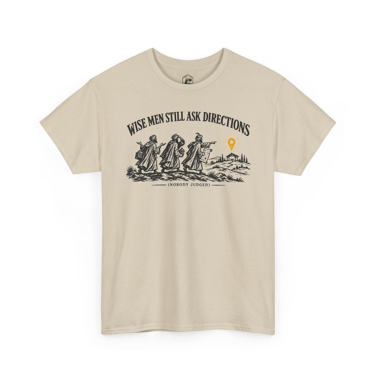 Wise Men Still Ask Directions T-shirt – Donkey Talk graphic tee