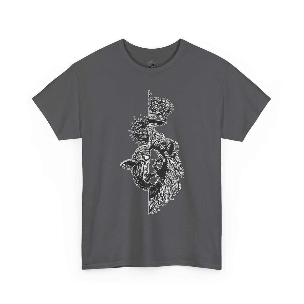 Lion & Lamb Christian T-Shirt | Bold Faith Graphic Tee