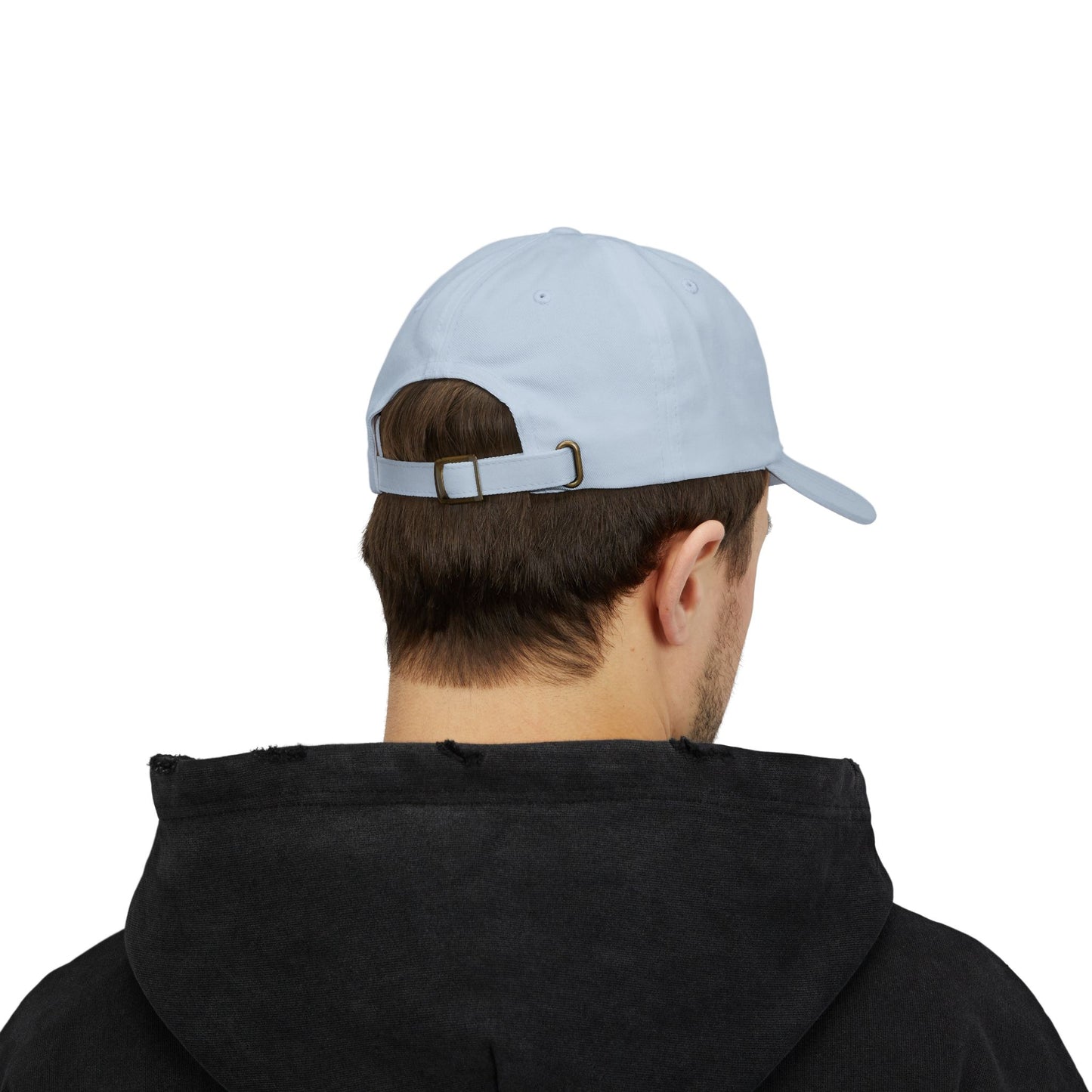 Donkey Talk Dad Cap - Great Casual White Hat with Our Awesome Logo