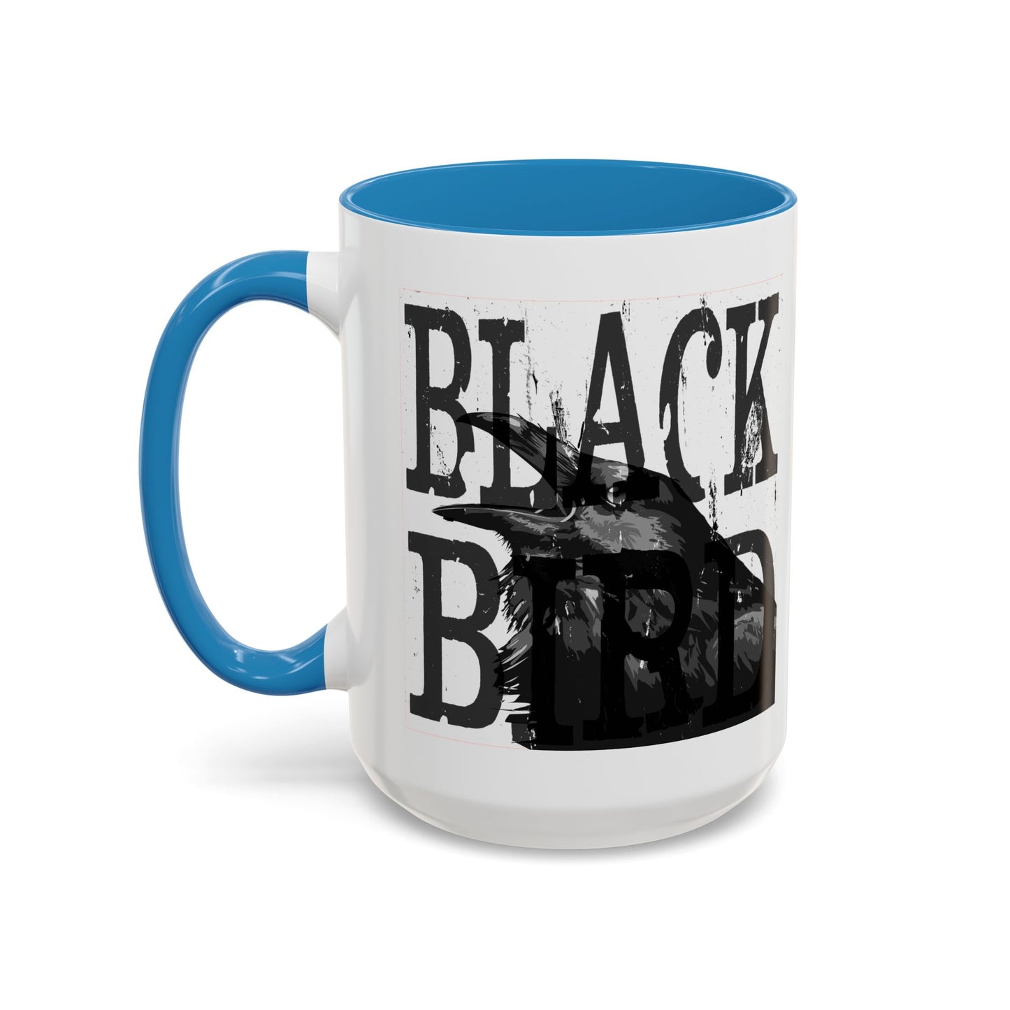 The Raven Accent Coffee Mug — Black-Trim 11/15oz