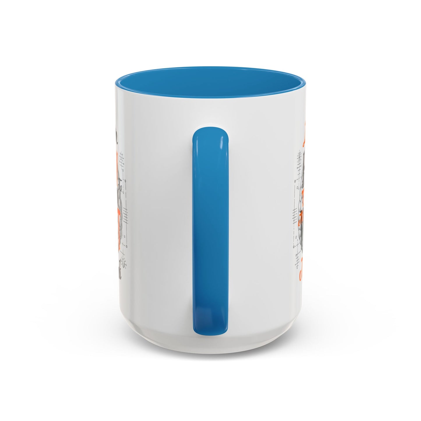 Accent Coffee Mug - "Learn How to Think, Not What to Think" Inspirational Quote Mug