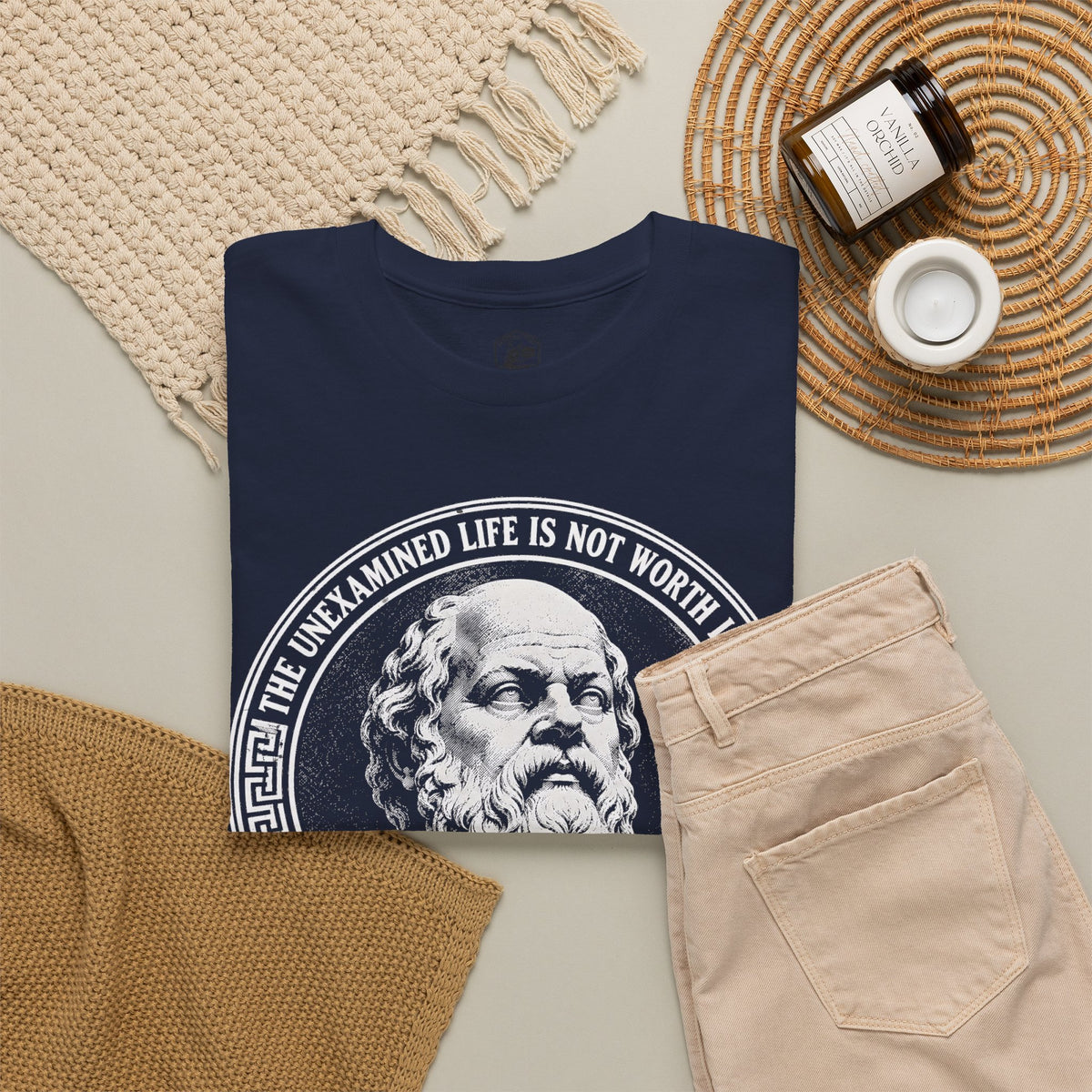 The Unexamined Life Is Not Worth Living T-shirt – Donkey Talk graphic tee