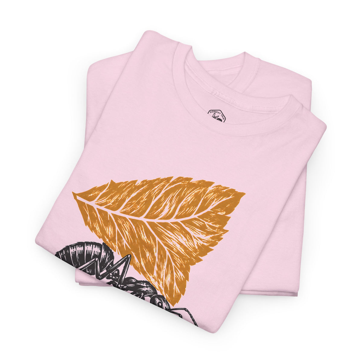 Consider Her Ways Ant Linocut T-shirt – Donkey Talk graphic tee