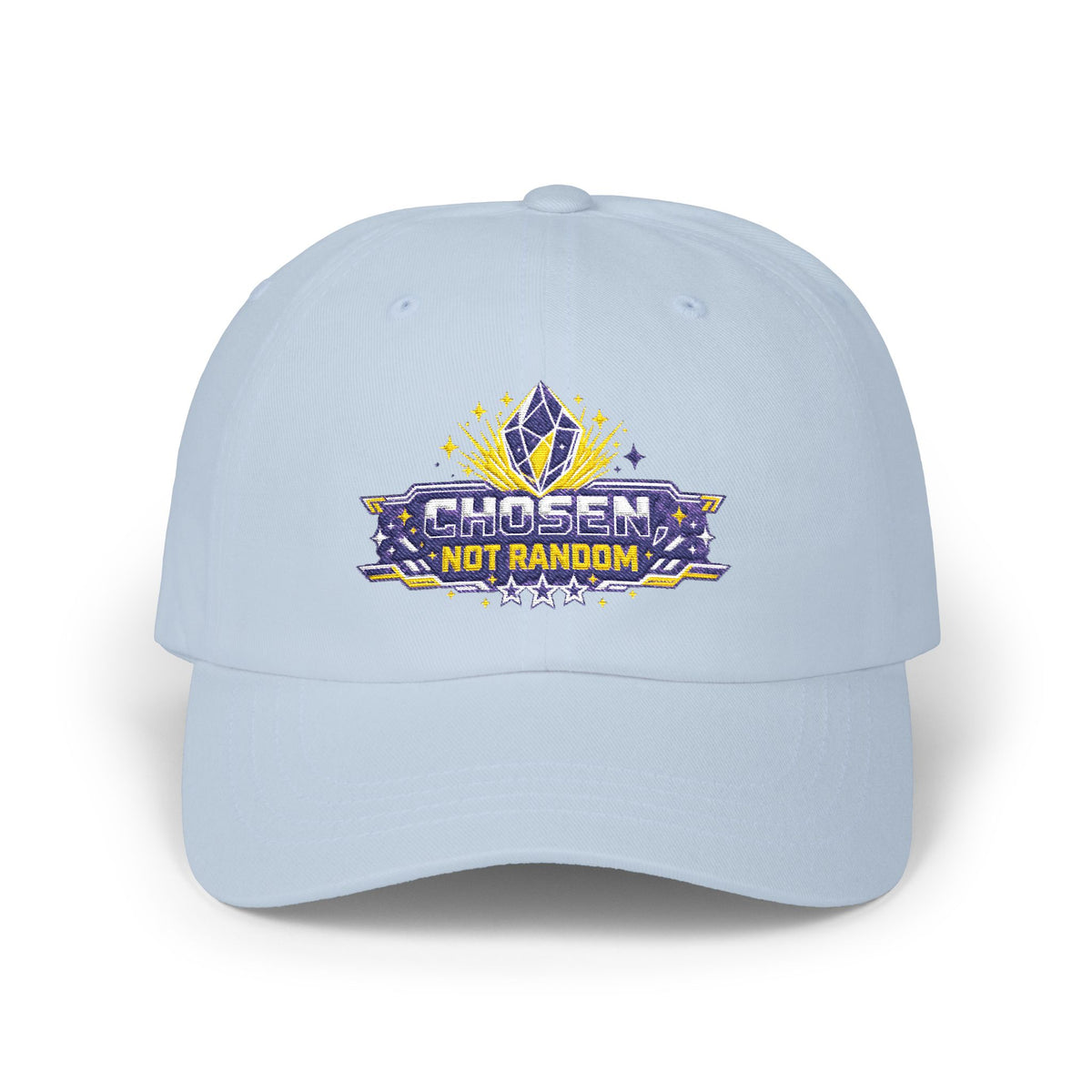 Dad Cap — “Chosen Not Random” Embroidered Inspirational Baseball Hat