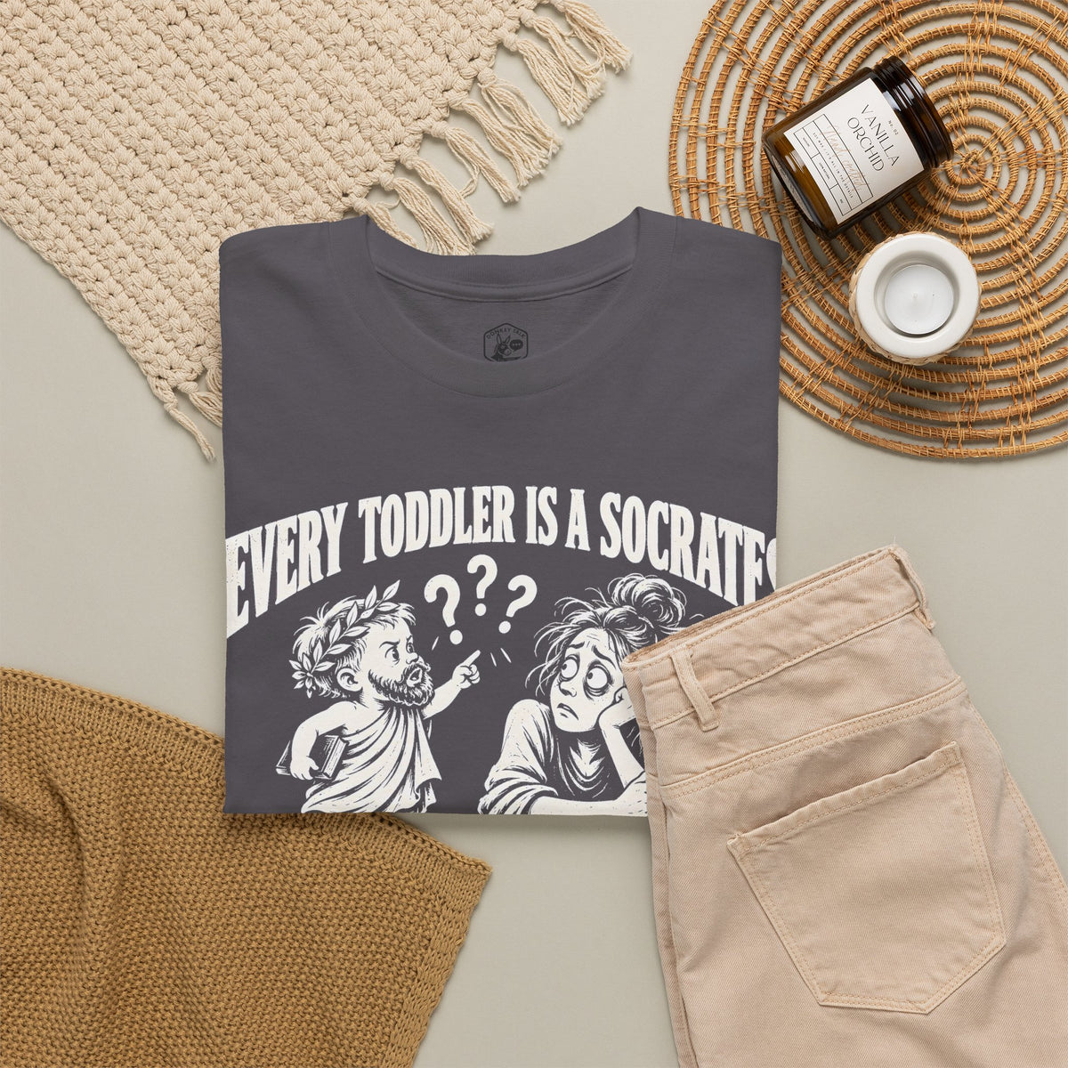 Every Toddler Is a Socrates T-shirt – Donkey Talk graphic tee