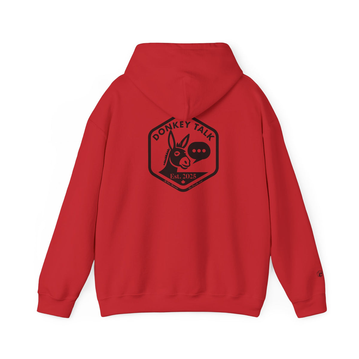 Unisex Donkey Talk Hoodie – Cozy Heavy Blend Sweatshirt for Animal Lovers