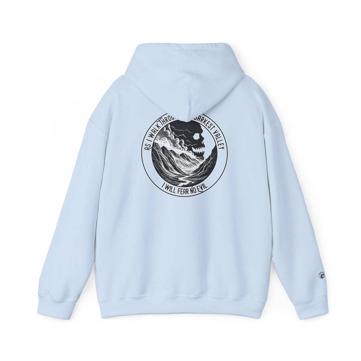 'Valley Of The Shadow' Hooded Sweatshirt - Inspiring Comfort for Adventure Lovers
