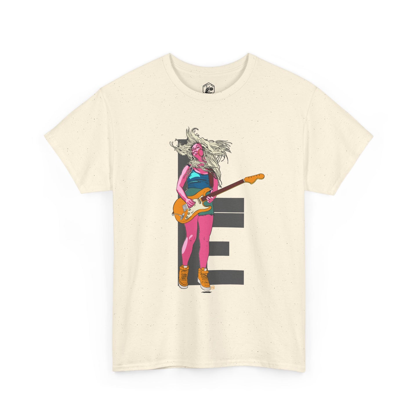 Classic Heavy Cotton Unisex T-Shirt | Everyday Crew Neck Tee