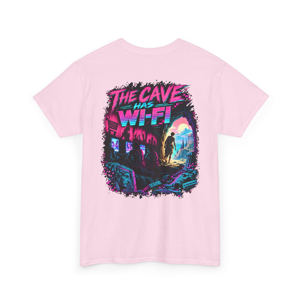 The Cave Has Wi-Fi T-Shirt — Plato's Allegory, Updated