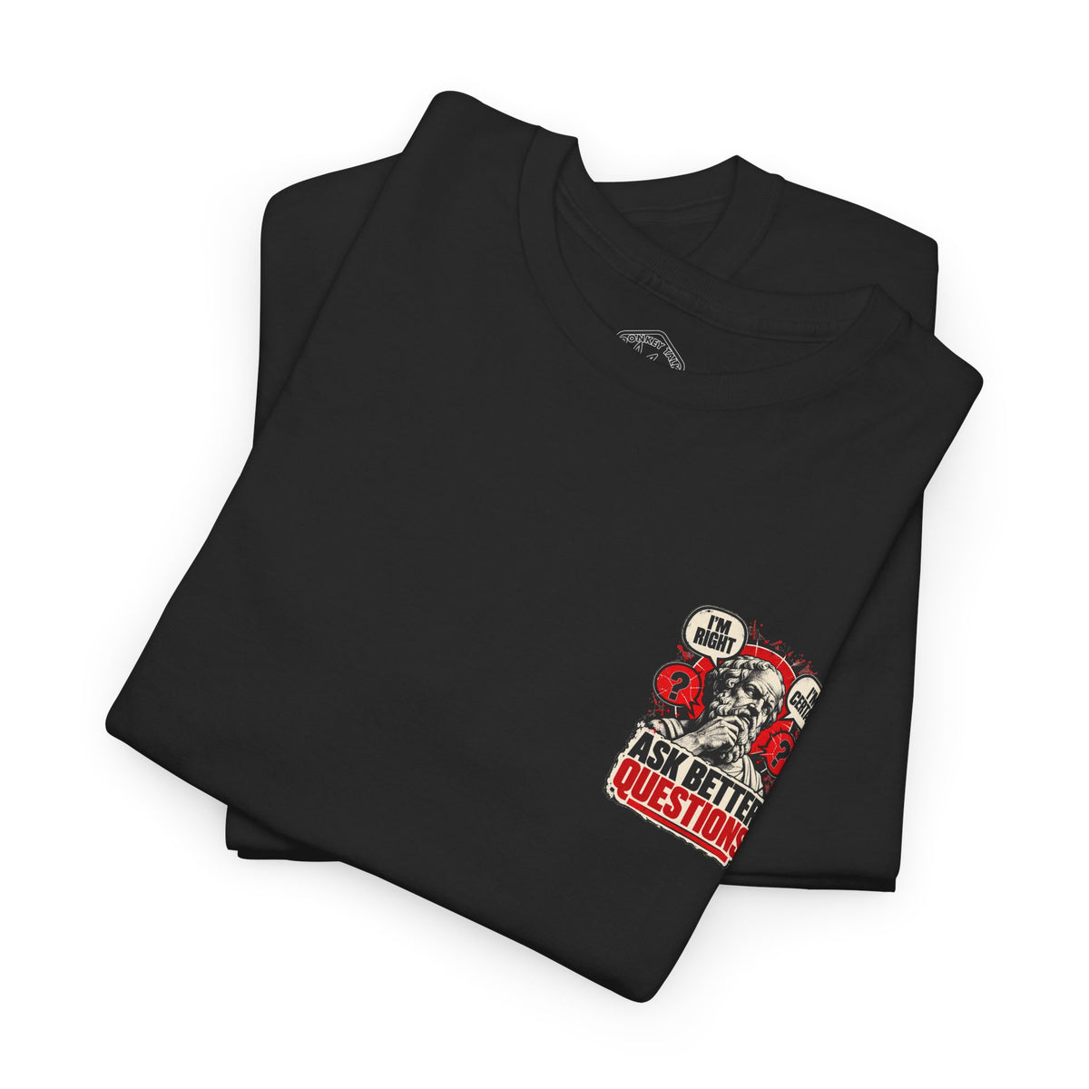 Ask Better Questions T-Shirt — Socratic Method Tee