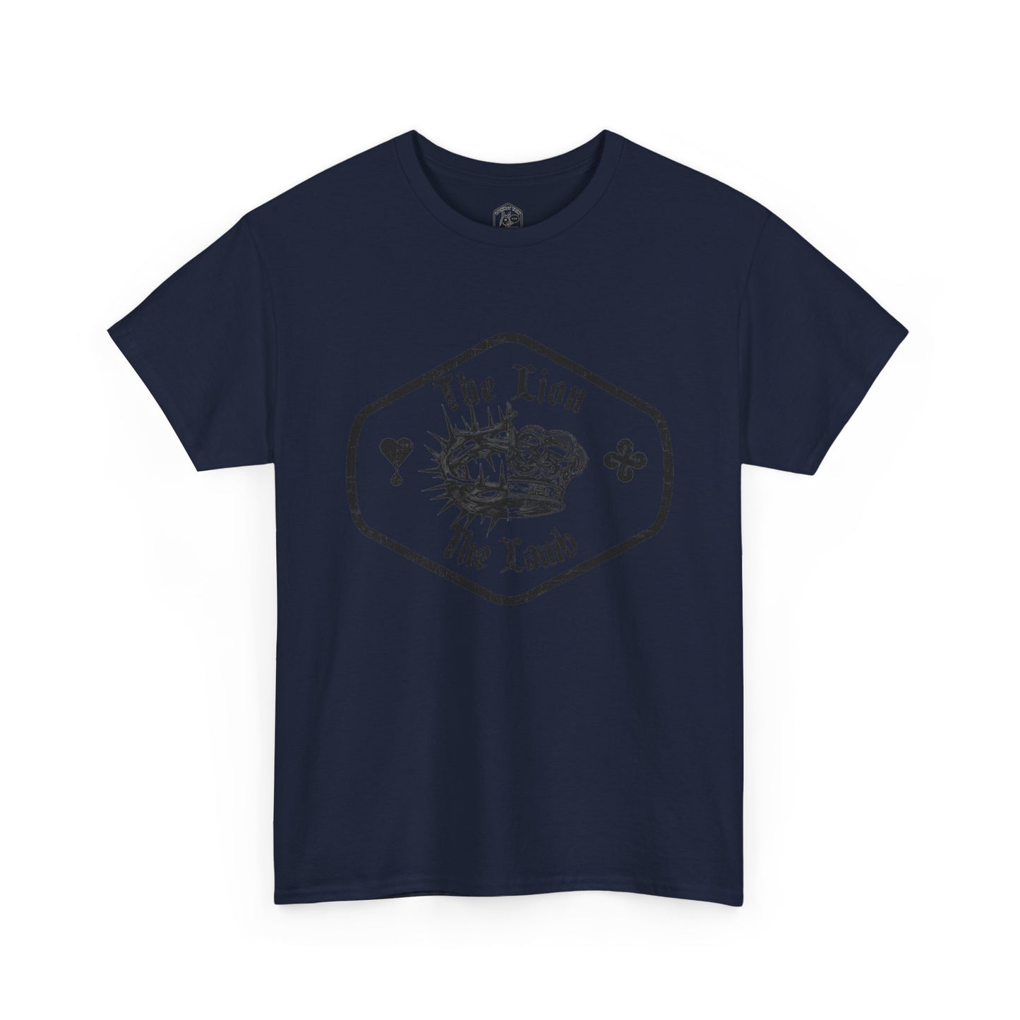 The Lion & The Lamb Casual T-Shirt | Christian Graphic Tee