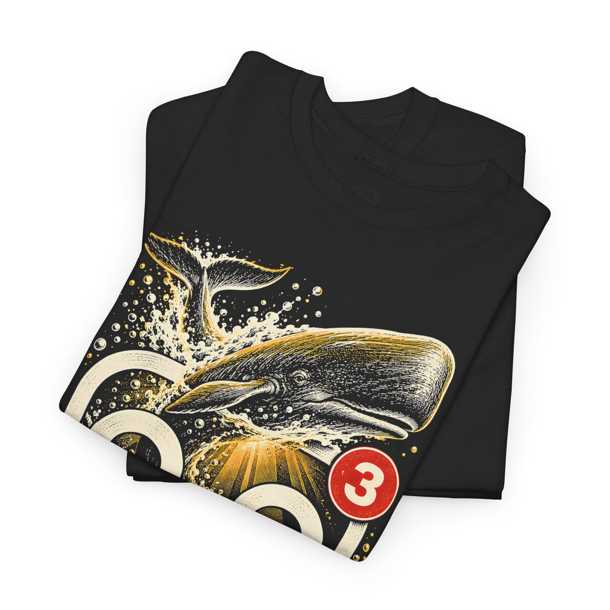 Missed Call 3 Days in a Whale T-Shirt | Jonah Funny Christian Humor Tee