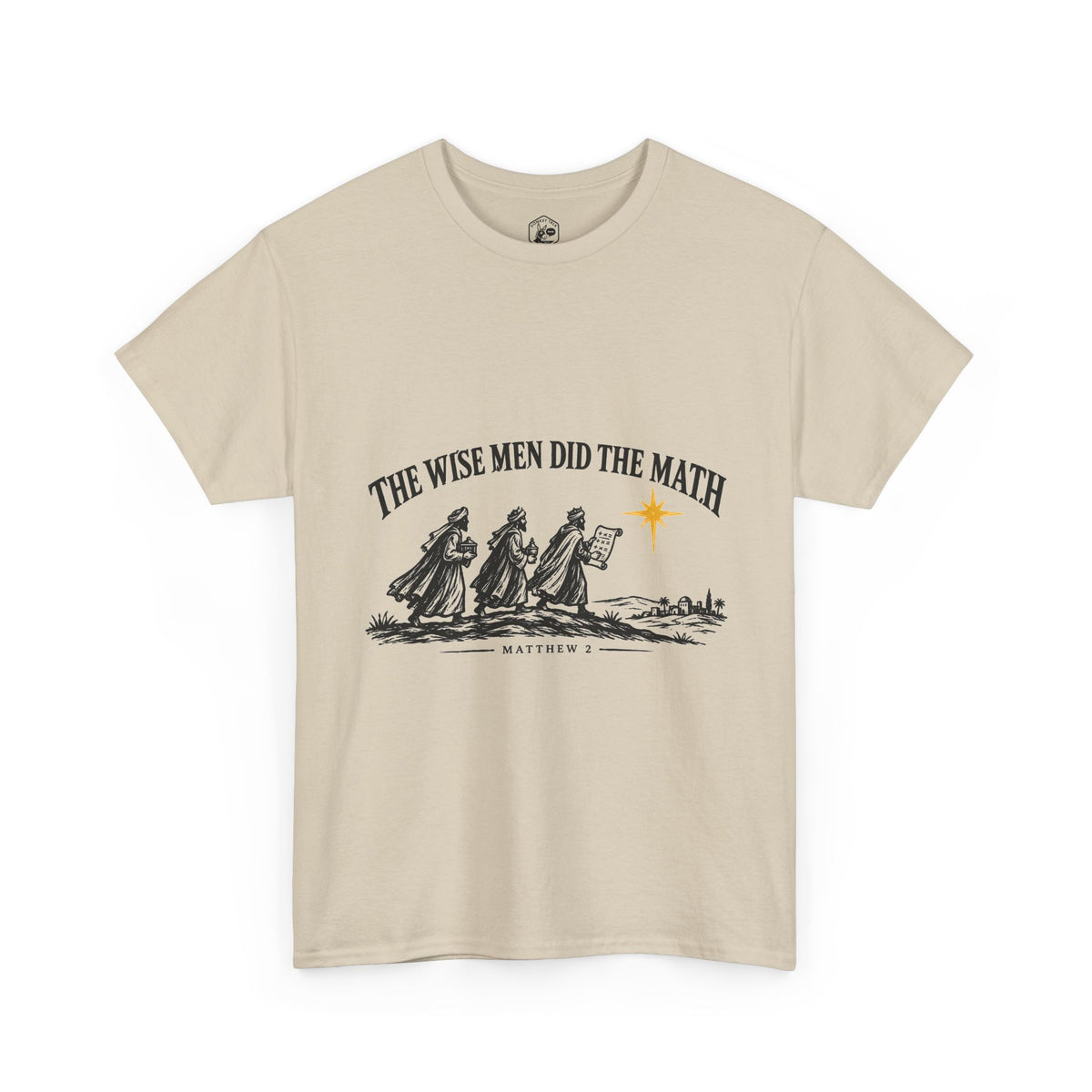 The Wise Men Did the Math T-Shirt | Matthew 2 Christian Christmas Graphic Tee