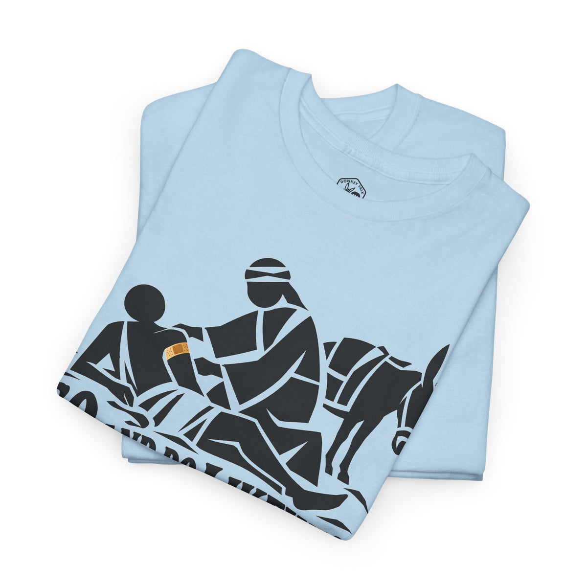 Go and Do Likewise Woodcut T-shirt – Donkey Talk graphic tee