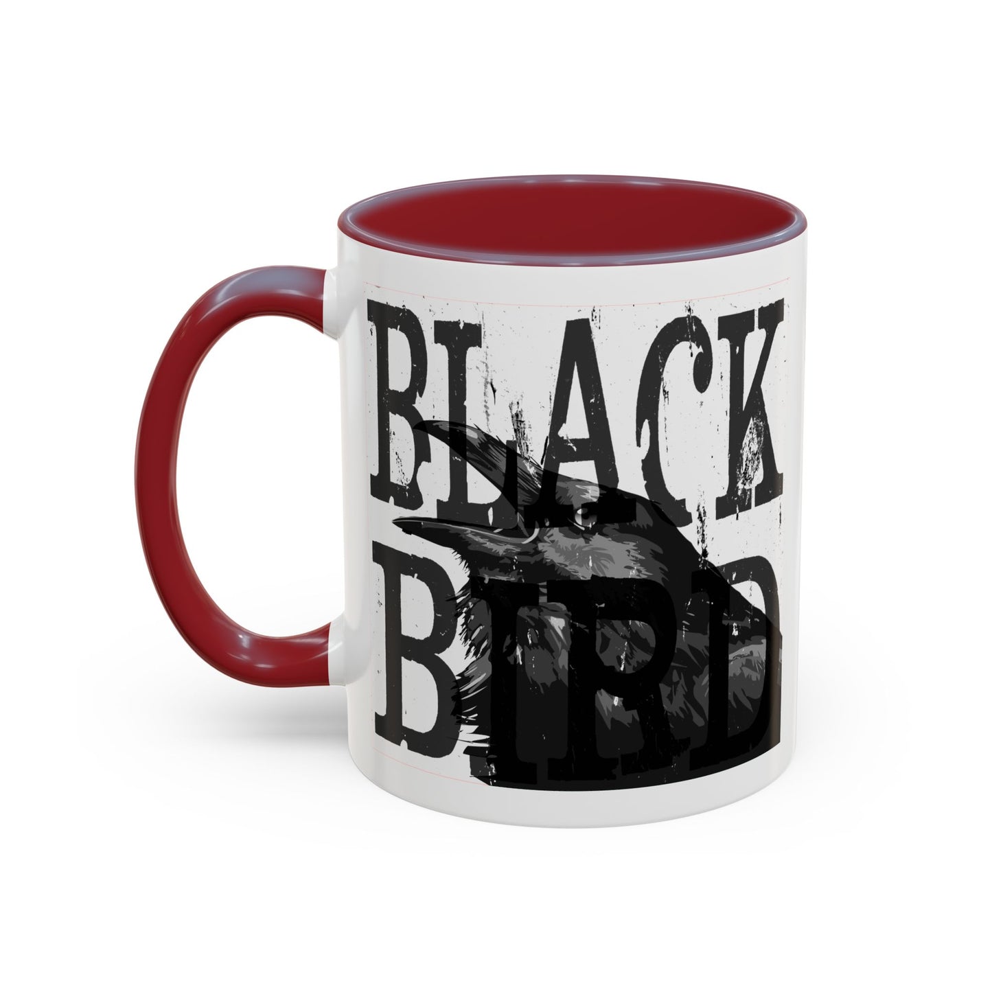 The Raven Accent Coffee Mug — Black-Trim 11/15oz