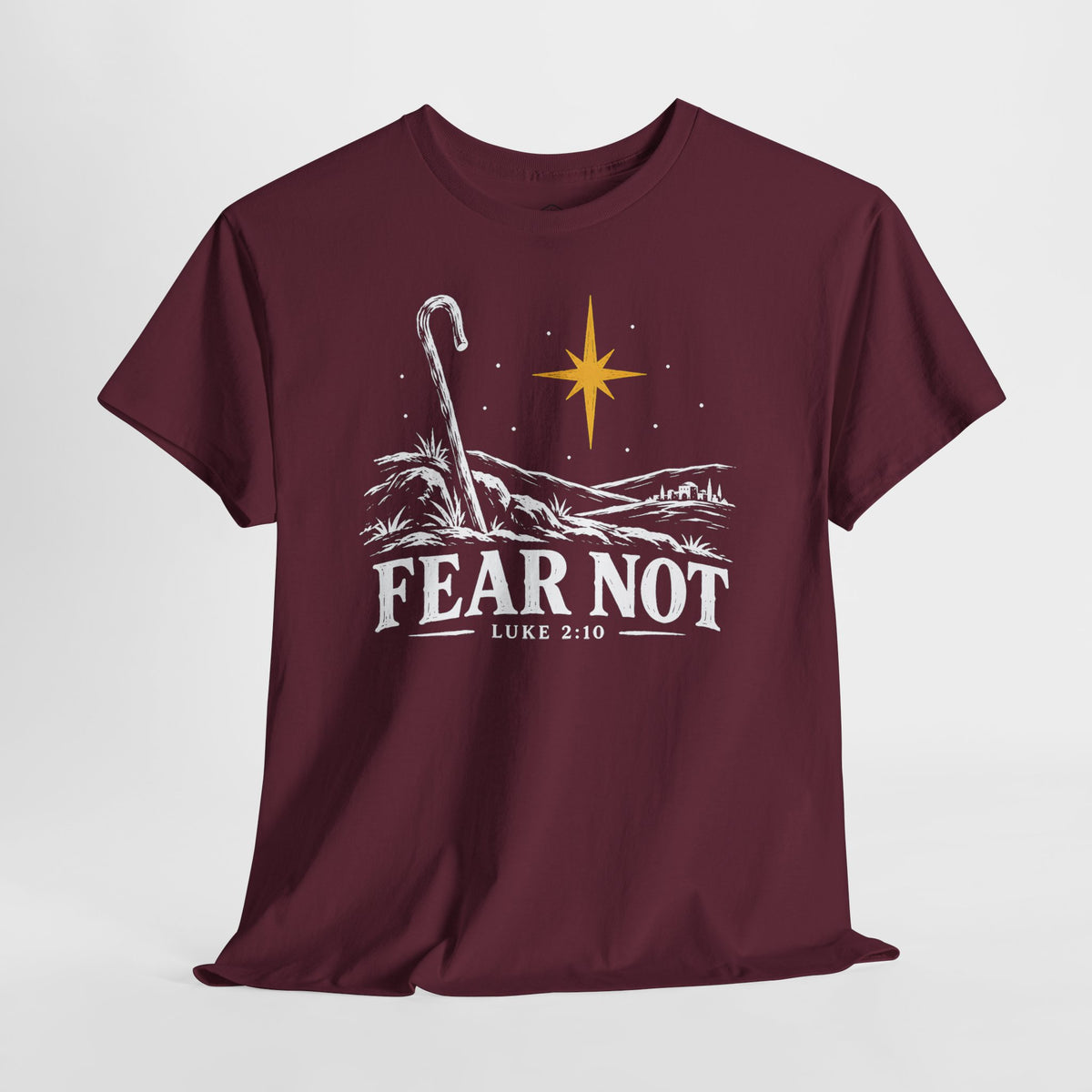 Fear Not Luke 2:10 T-shirt – Donkey Talk graphic tee