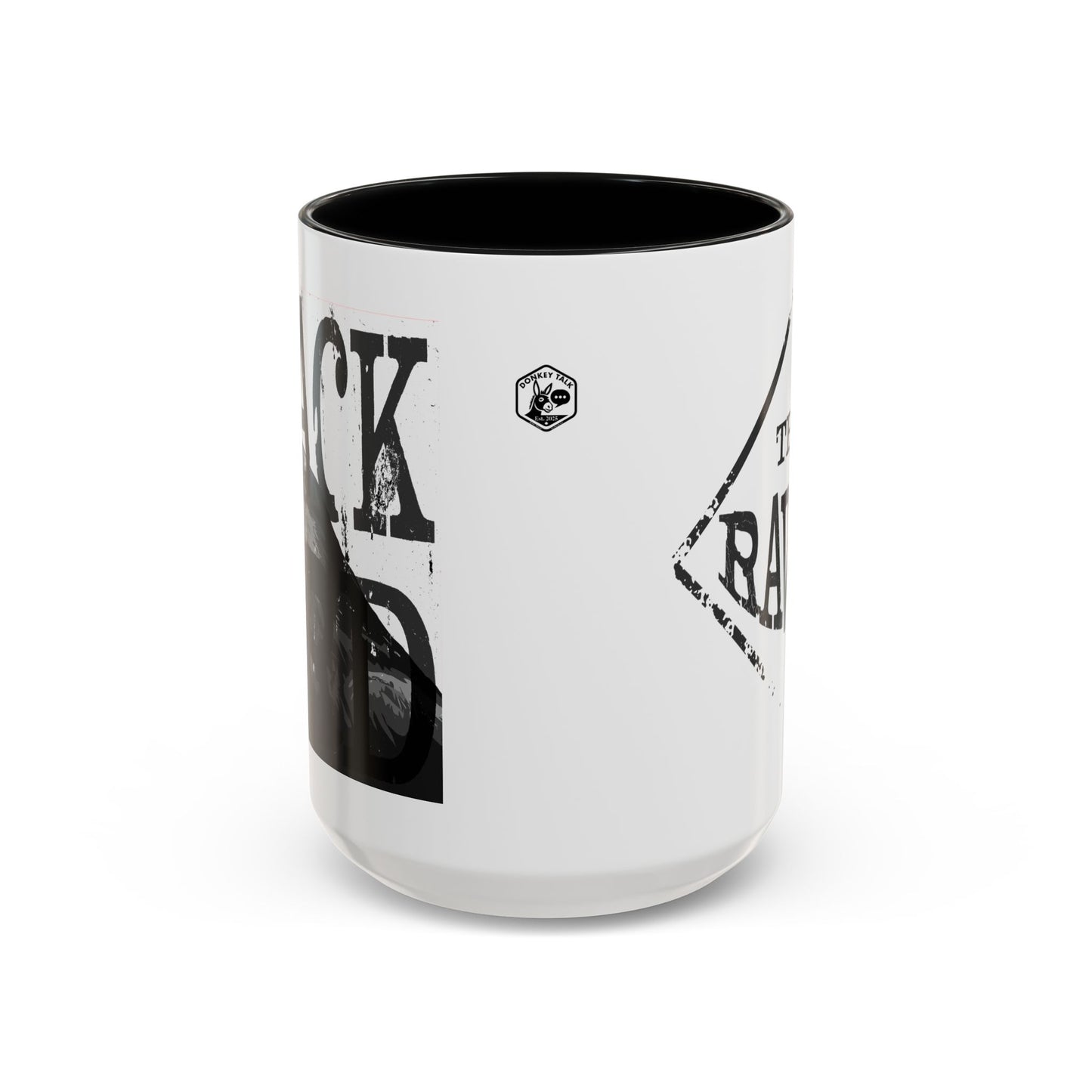 The Raven Accent Coffee Mug — Black-Trim 11/15oz