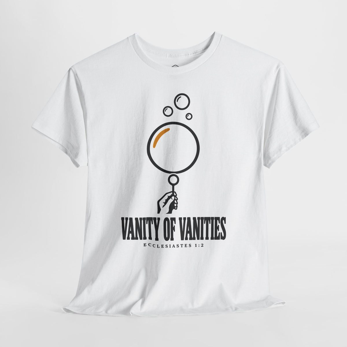 Vanity of Vanities Bubble Wand - Donkey Talk faith and reason unisex T-shirt