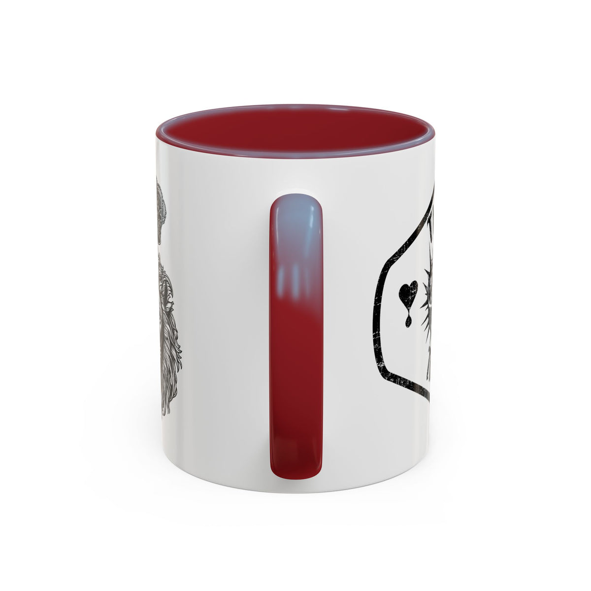 Lion & Lamb Religious Accent Coffee Mug — Crown of Thorns Christian Gift (11/15oz)