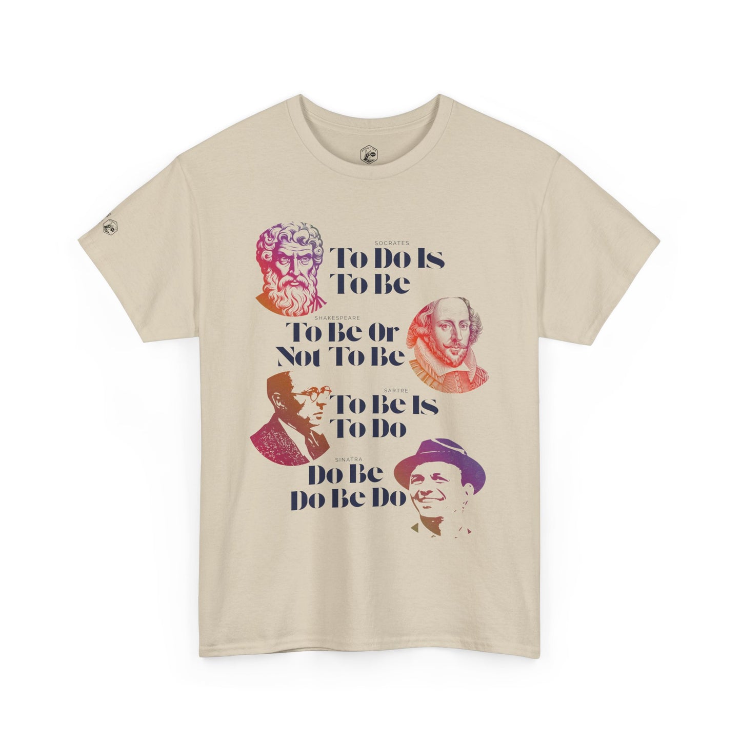 Philosopher Quotes Unisex Heavy Cotton Tee