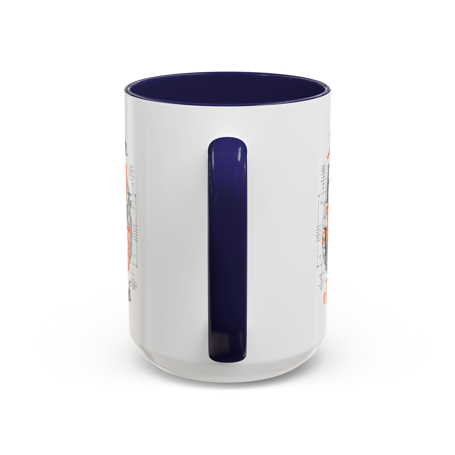 Accent Coffee Mug - "Learn How to Think, Not What to Think" Inspirational Quote Mug