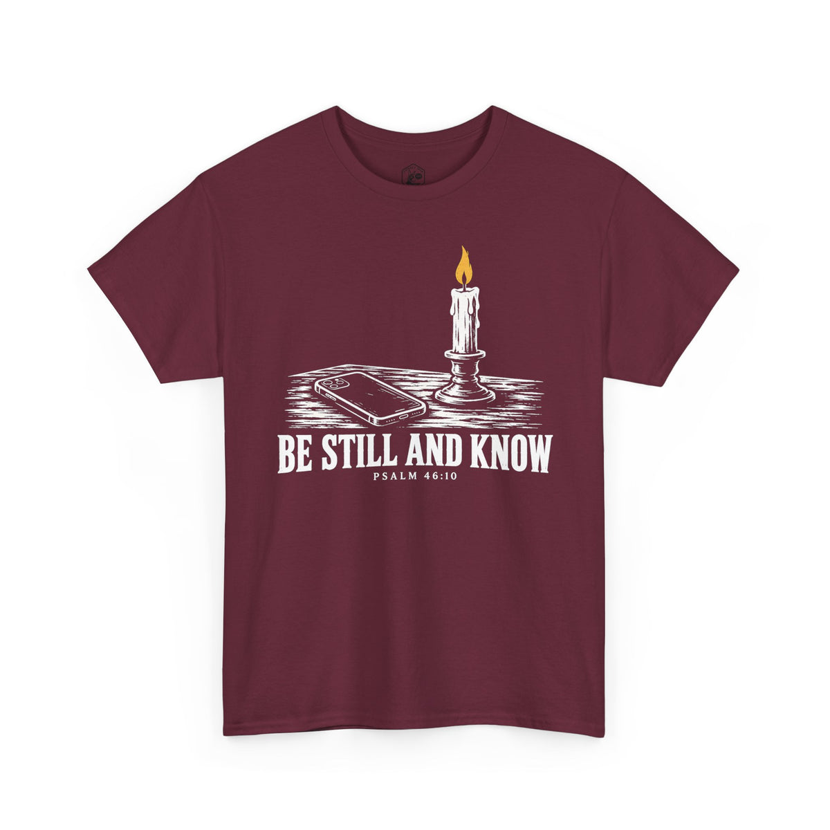 Be Still and Know Psalm 46:10 T-shirt – Donkey Talk graphic tee