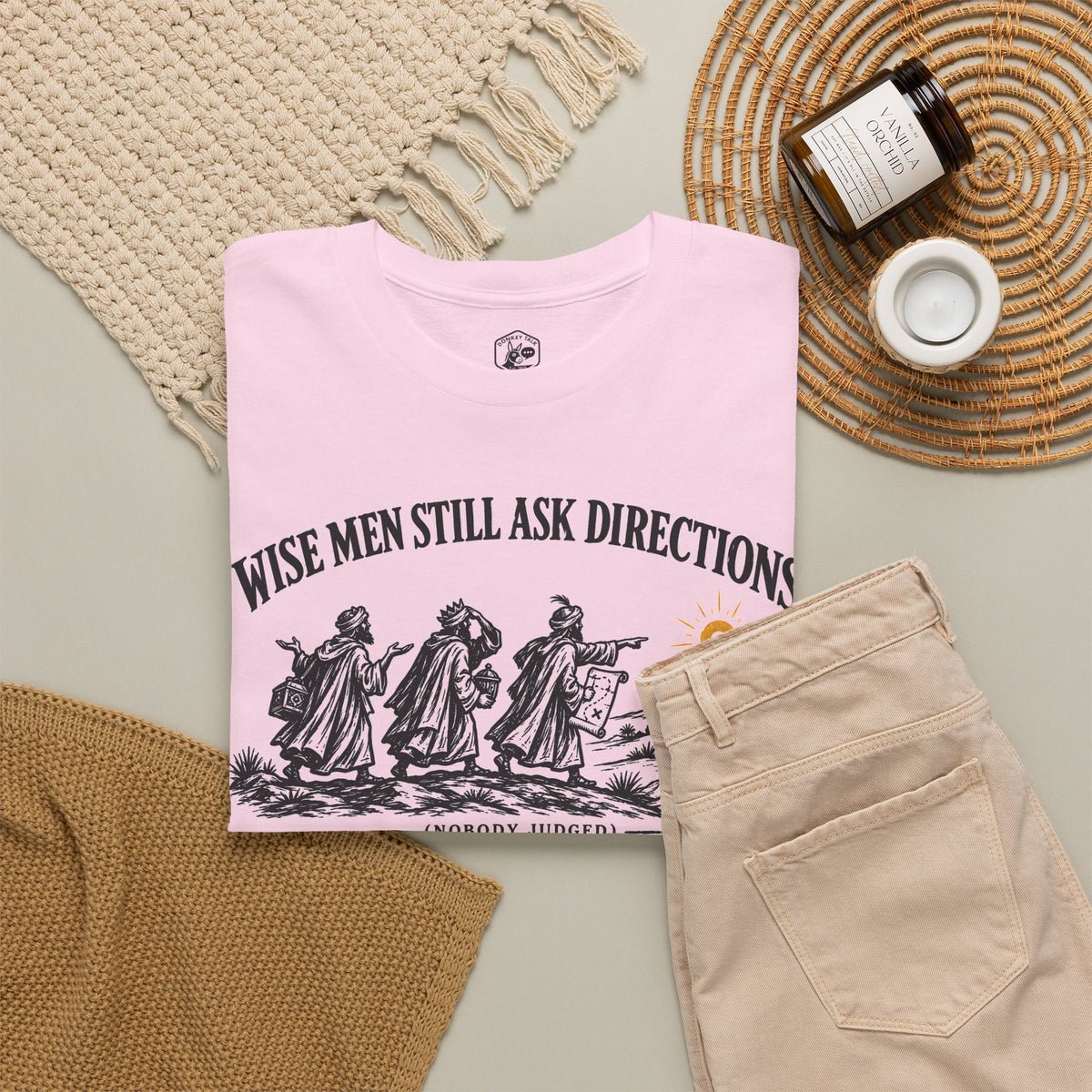 Wise Men Still Ask Directions T-shirt – Donkey Talk graphic tee