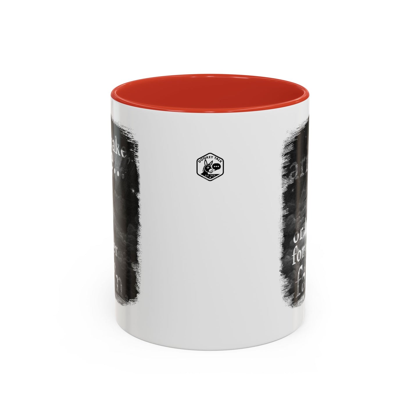 Inspirational Gothic Coffee Mug — "Awake Arise or Be Forever Fall'n" Accent Mug (11/15oz)