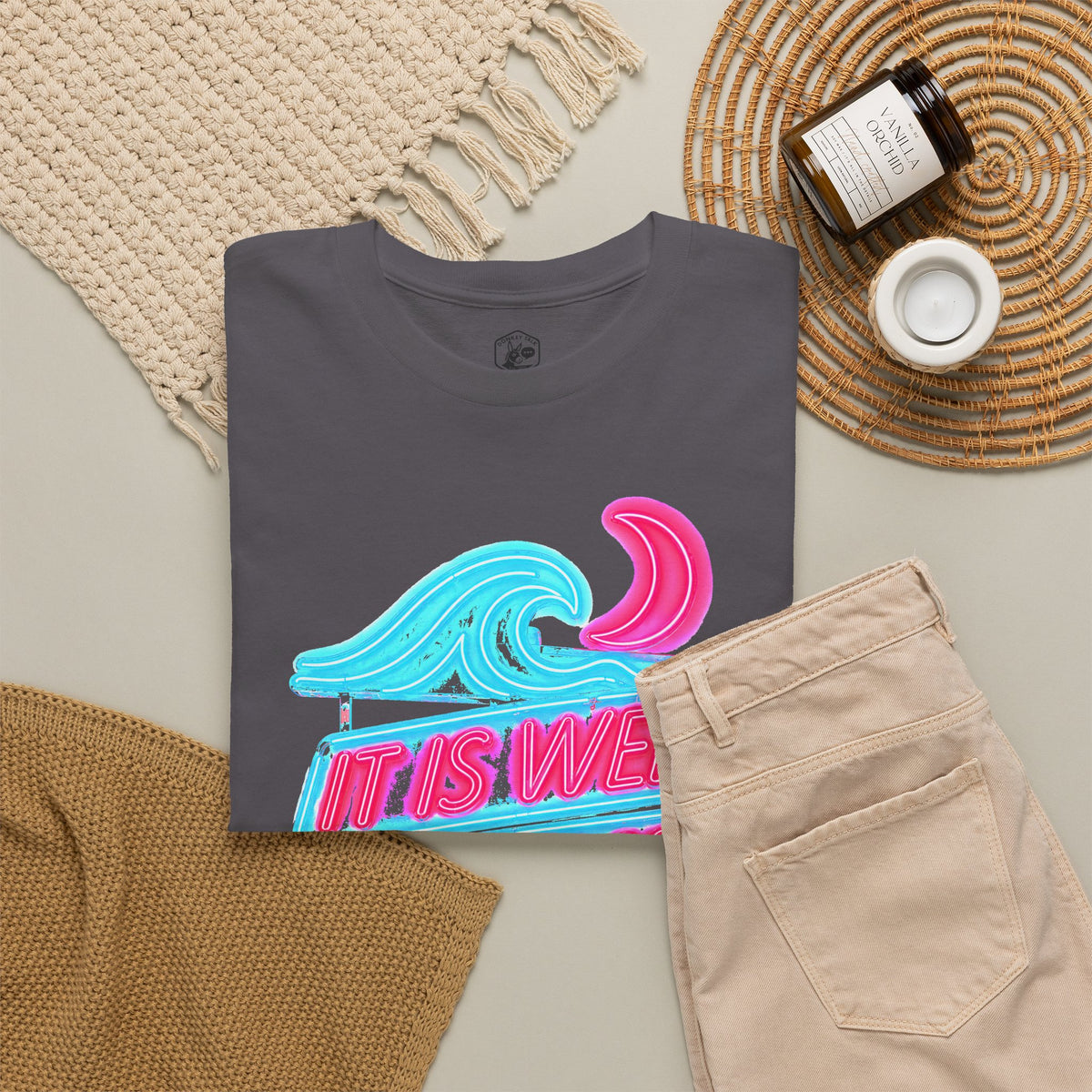 It Is Well With My Soul Neon Sign T-shirt – Donkey Talk graphic tee