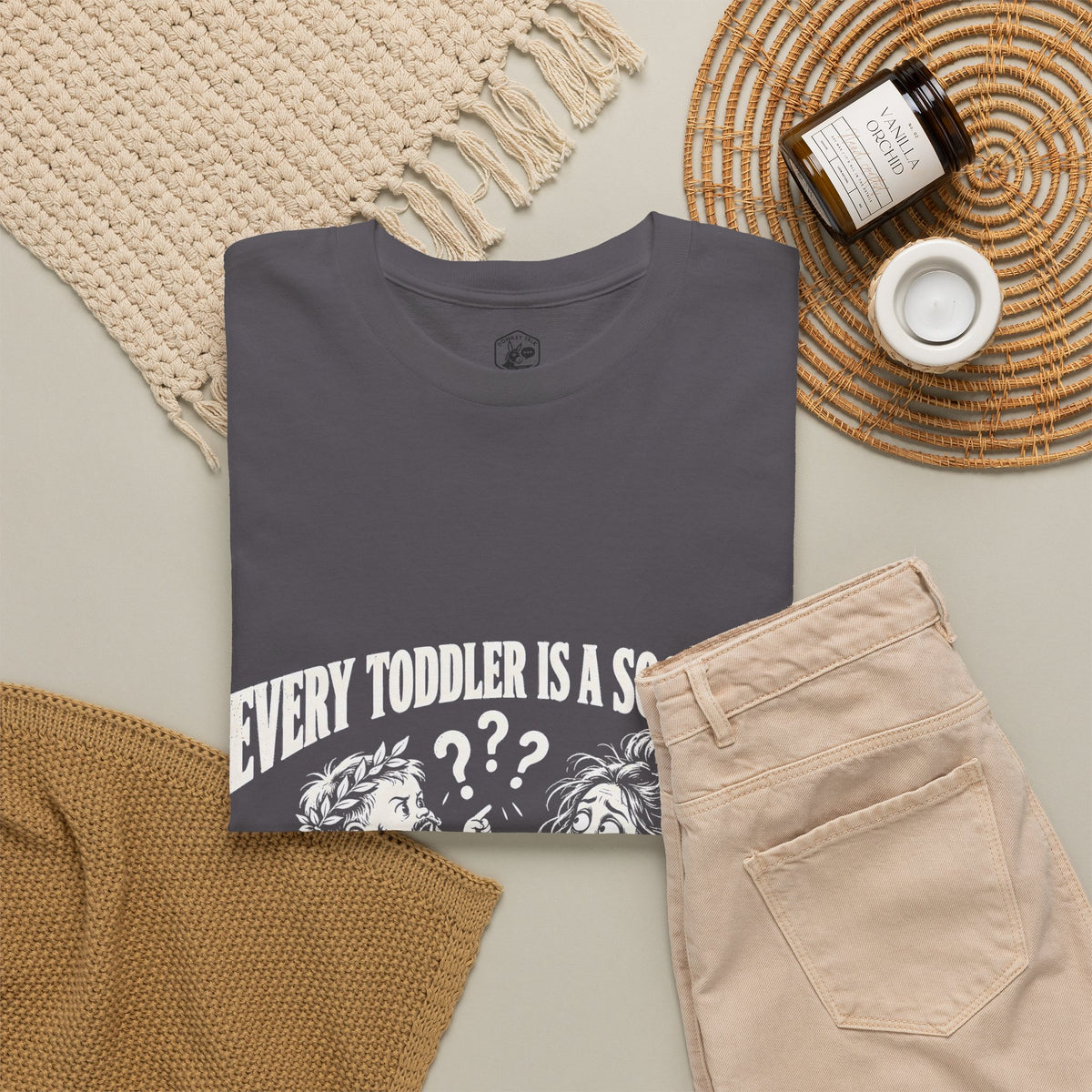 Every Toddler Is a Socrates T-Shirt | Why? Why? Why? Funny Parent Tee