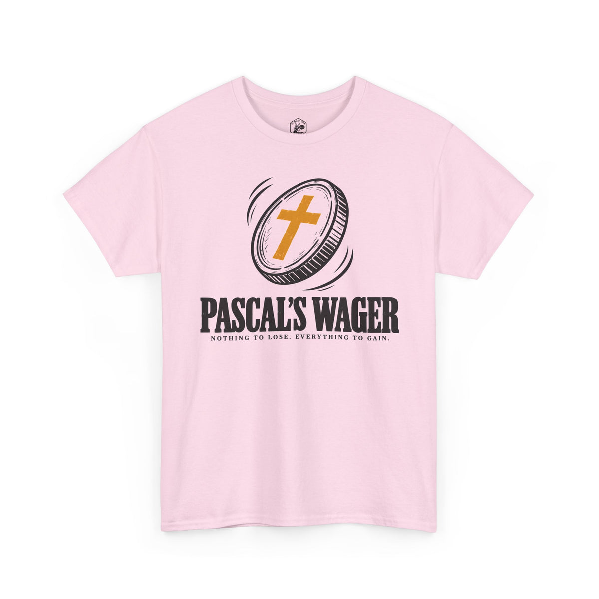 Pascal's Wager Nothing to Lose T-shirt – Donkey Talk graphic tee