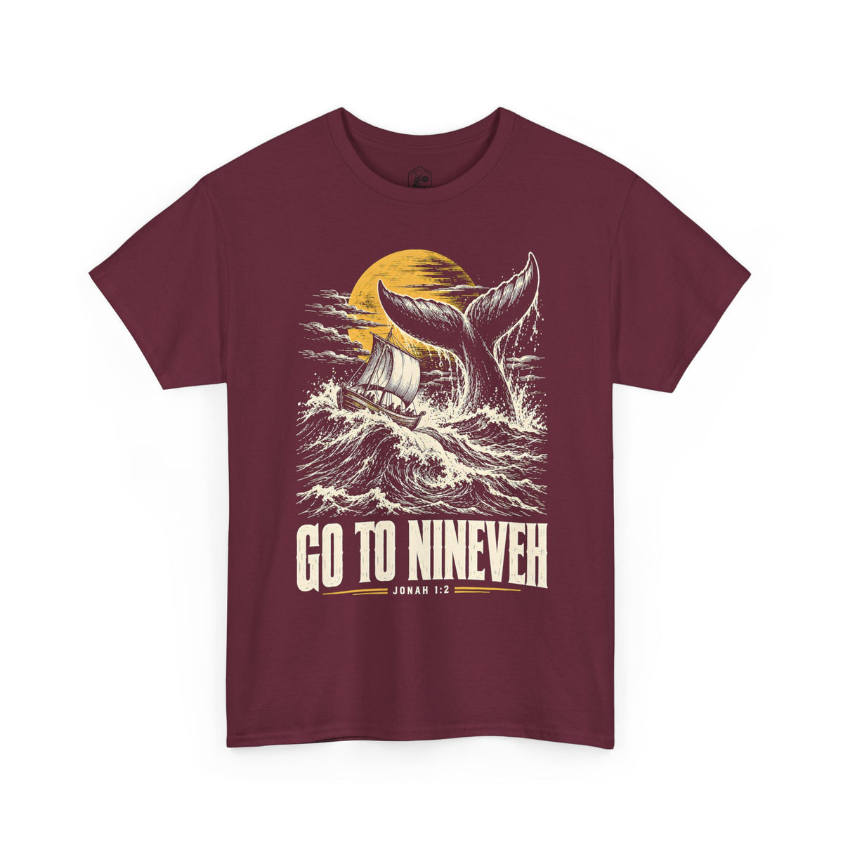 Go to Nineveh T-Shirt | Jonah 1:2 Christian Graphic Tee