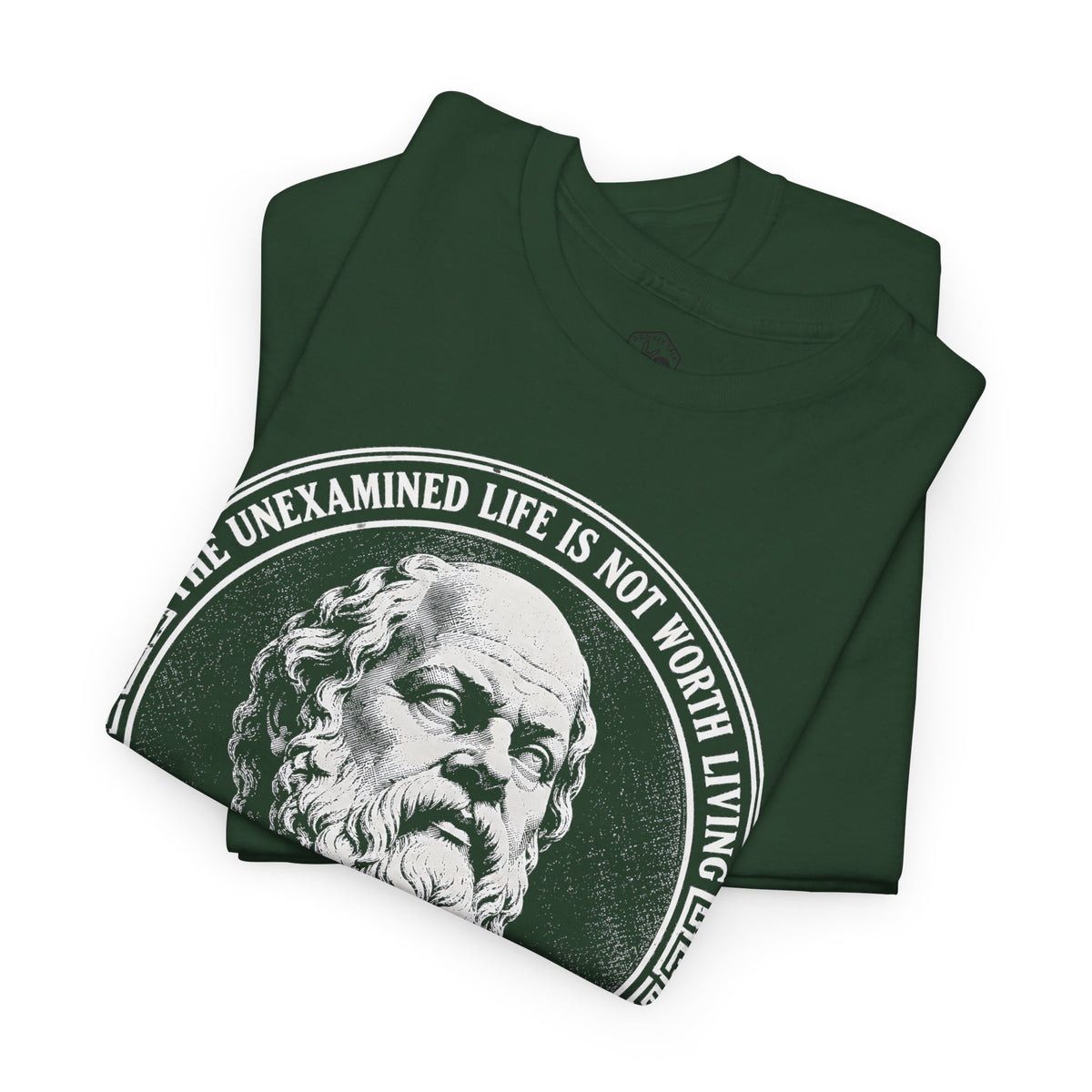 The Unexamined Life Is Not Worth Living T-shirt – Donkey Talk graphic tee