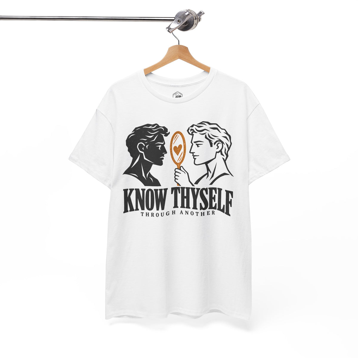Know Thyself Through Another T-shirt – Donkey Talk graphic tee