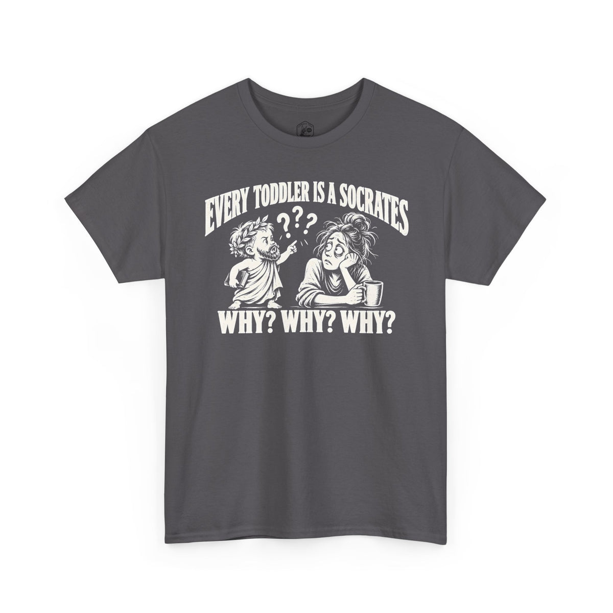 Every Toddler Is a Socrates T-shirt – Donkey Talk graphic tee