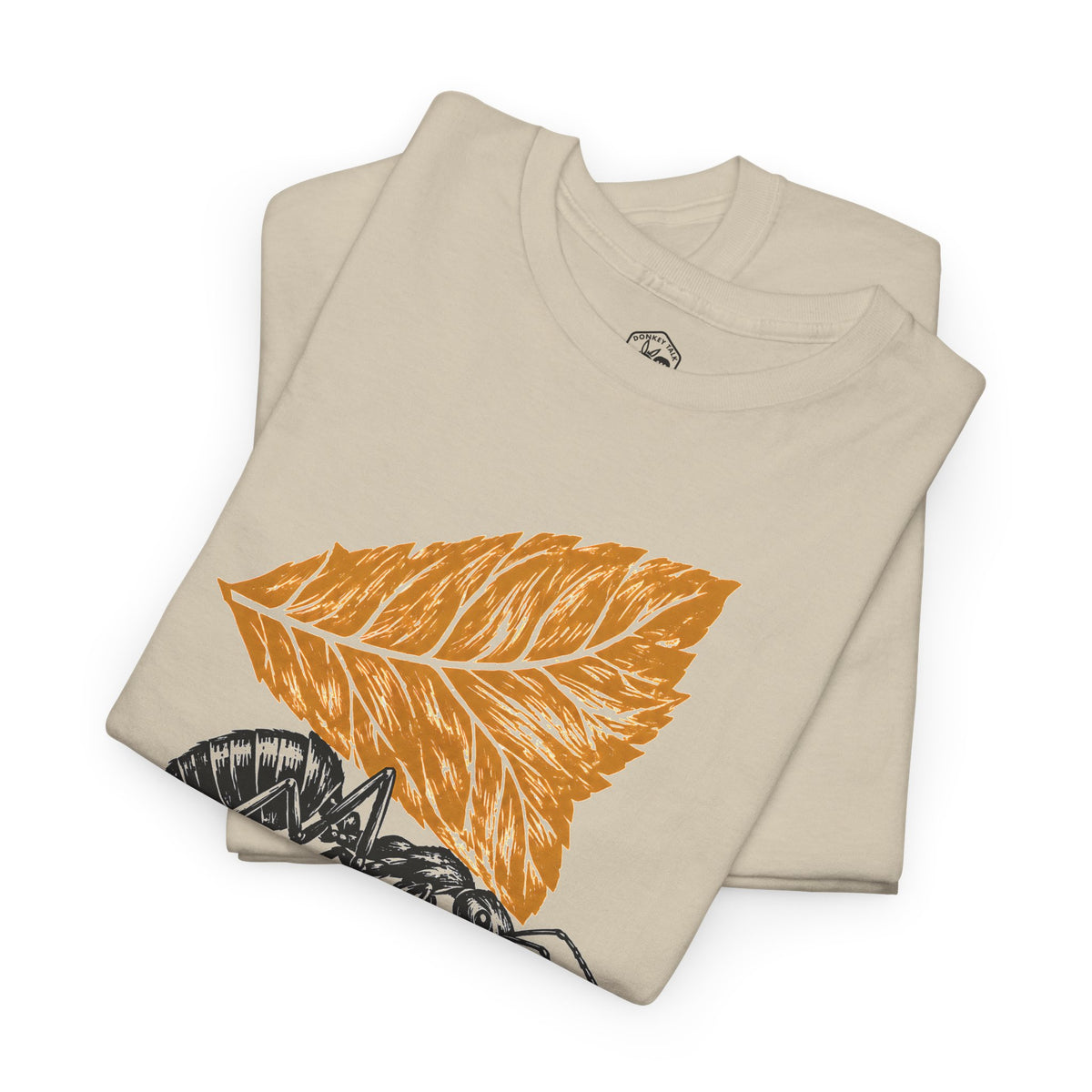 Consider Her Ways Ant Linocut T-shirt – Donkey Talk graphic tee