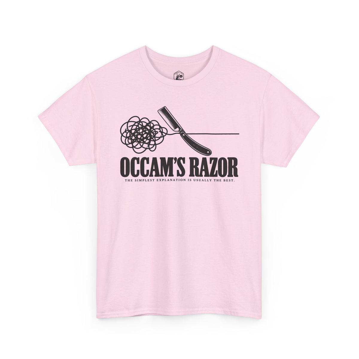Occam's Razor Tangle T-shirt – Donkey Talk graphic tee