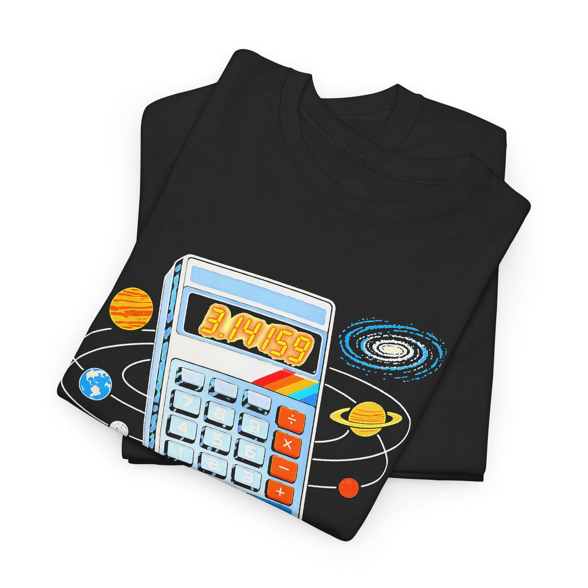 Galileo Book of Nature Calculator T-shirt – Donkey Talk graphic tee