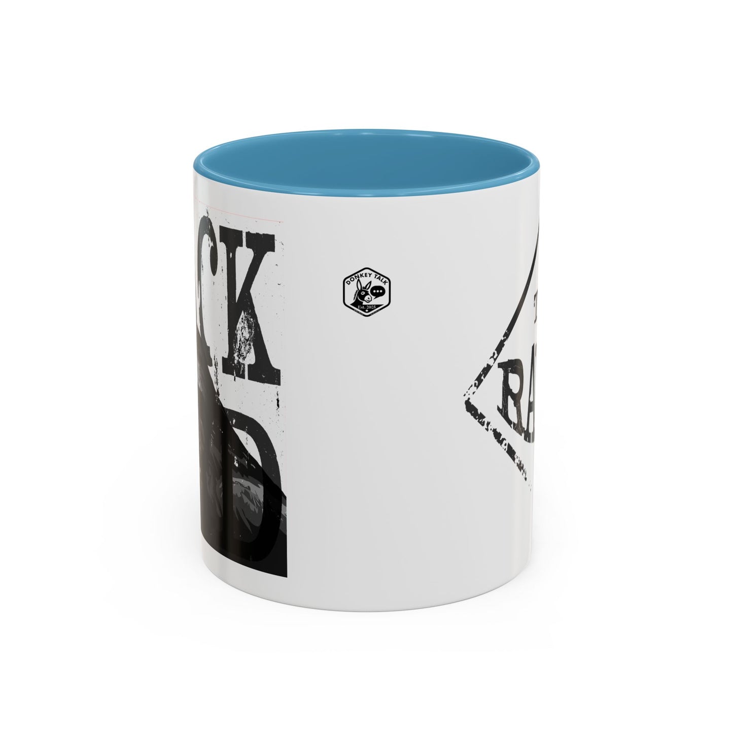 The Raven Accent Coffee Mug — Black-Trim 11/15oz
