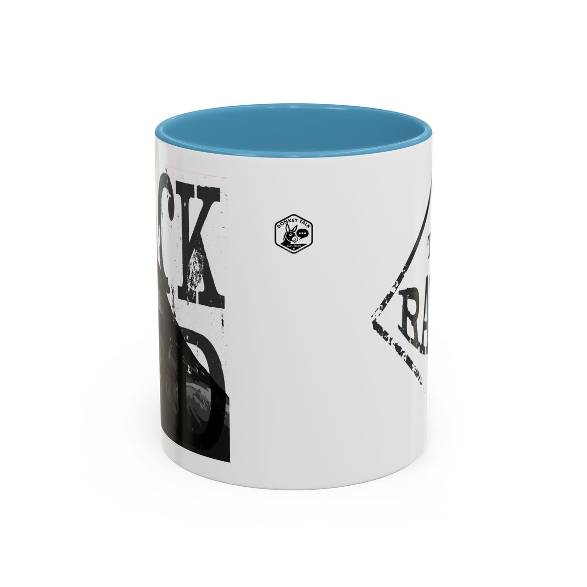The Raven accent coffee mug – Donkey Talk ceramic mug