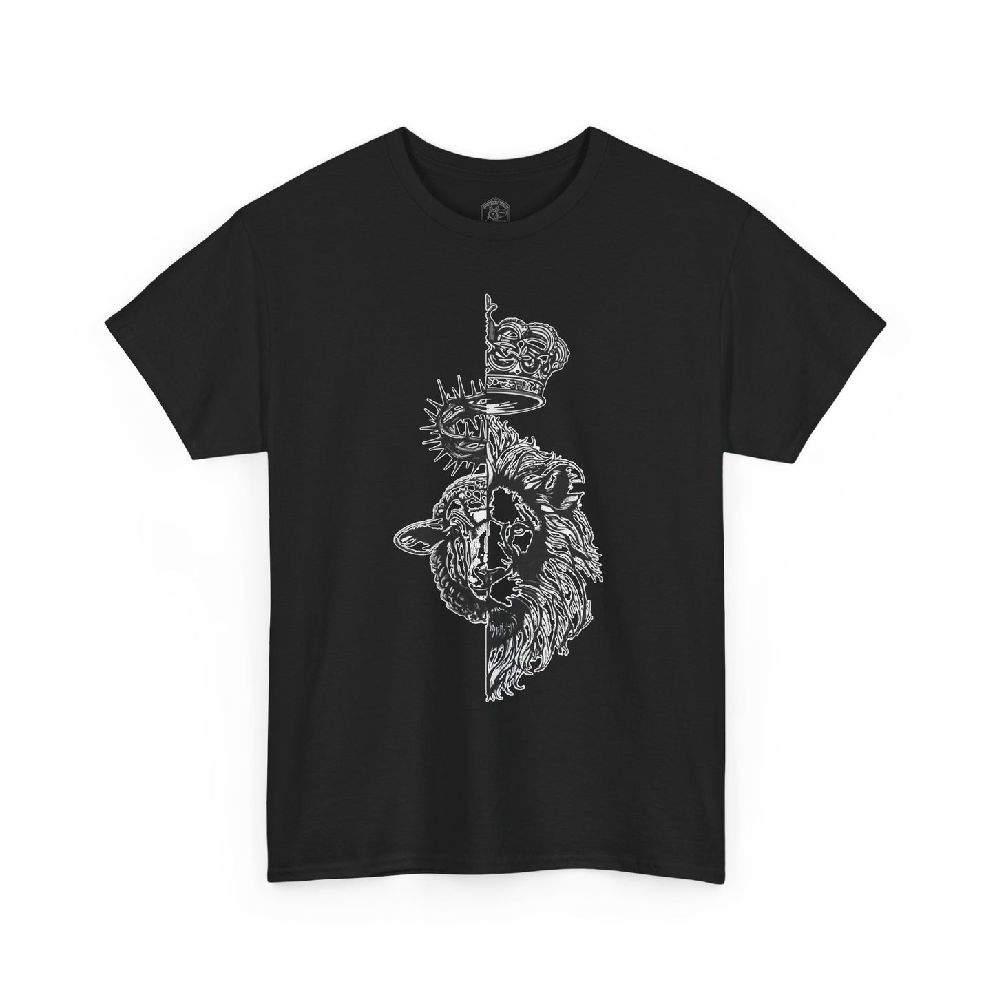 Lion & Lamb Christian T-Shirt | Bold Faith Graphic Tee
