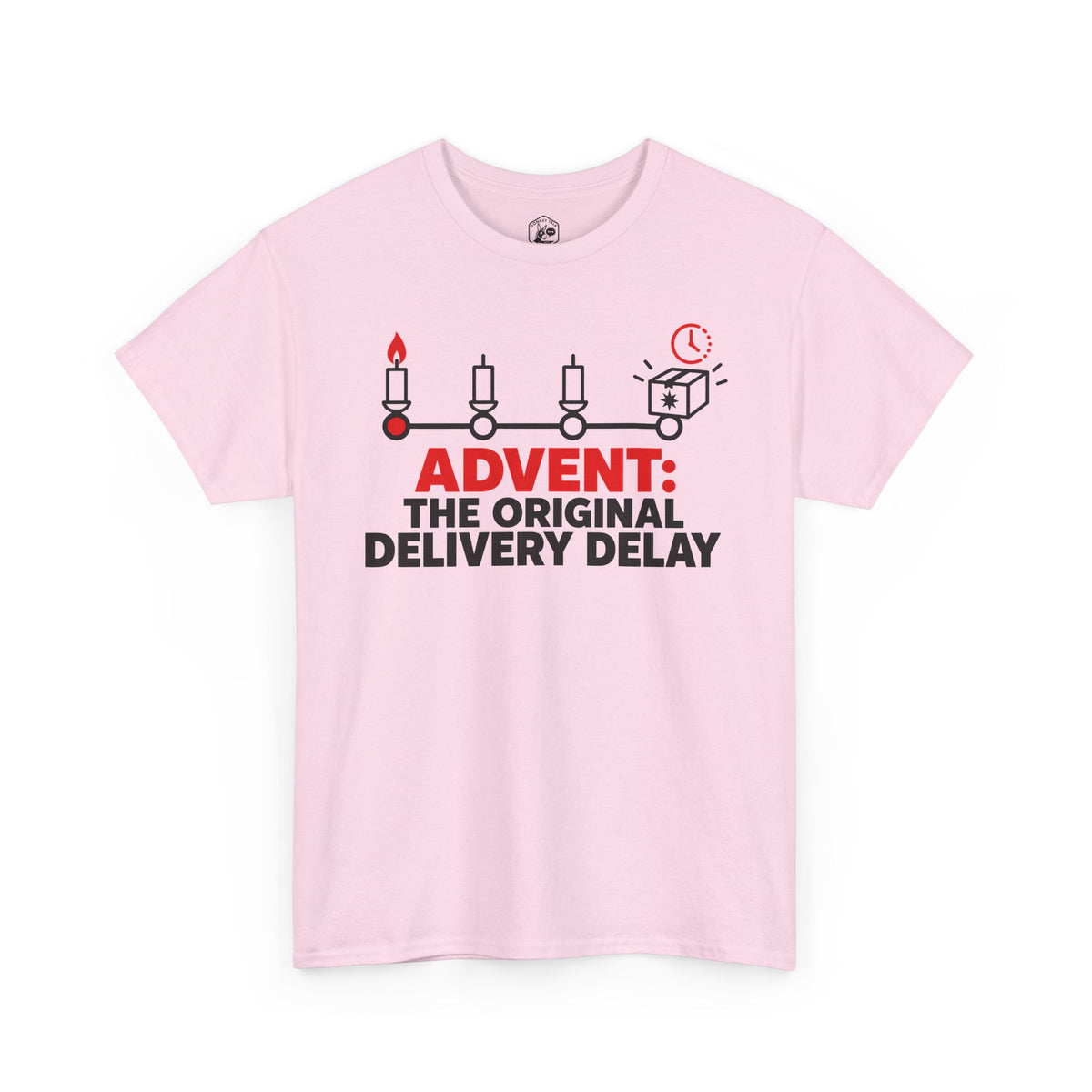 Advent The Original Delivery Delay T-shirt – Donkey Talk graphic tee