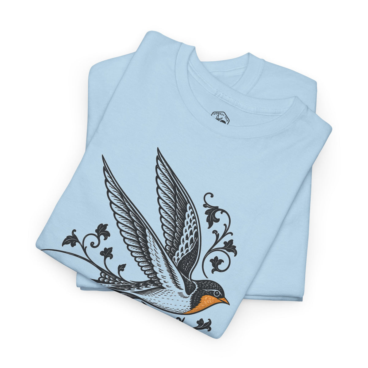 Swallow Bestiary T-shirt – Donkey Talk graphic tee