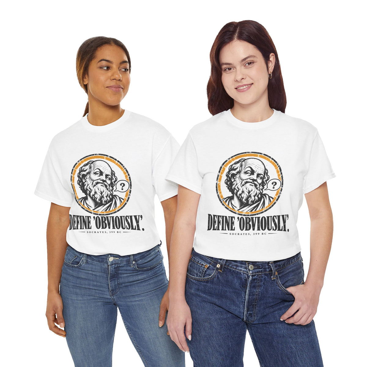 Define Obviously Socrates T-Shirt | Funny Philosophy Tee