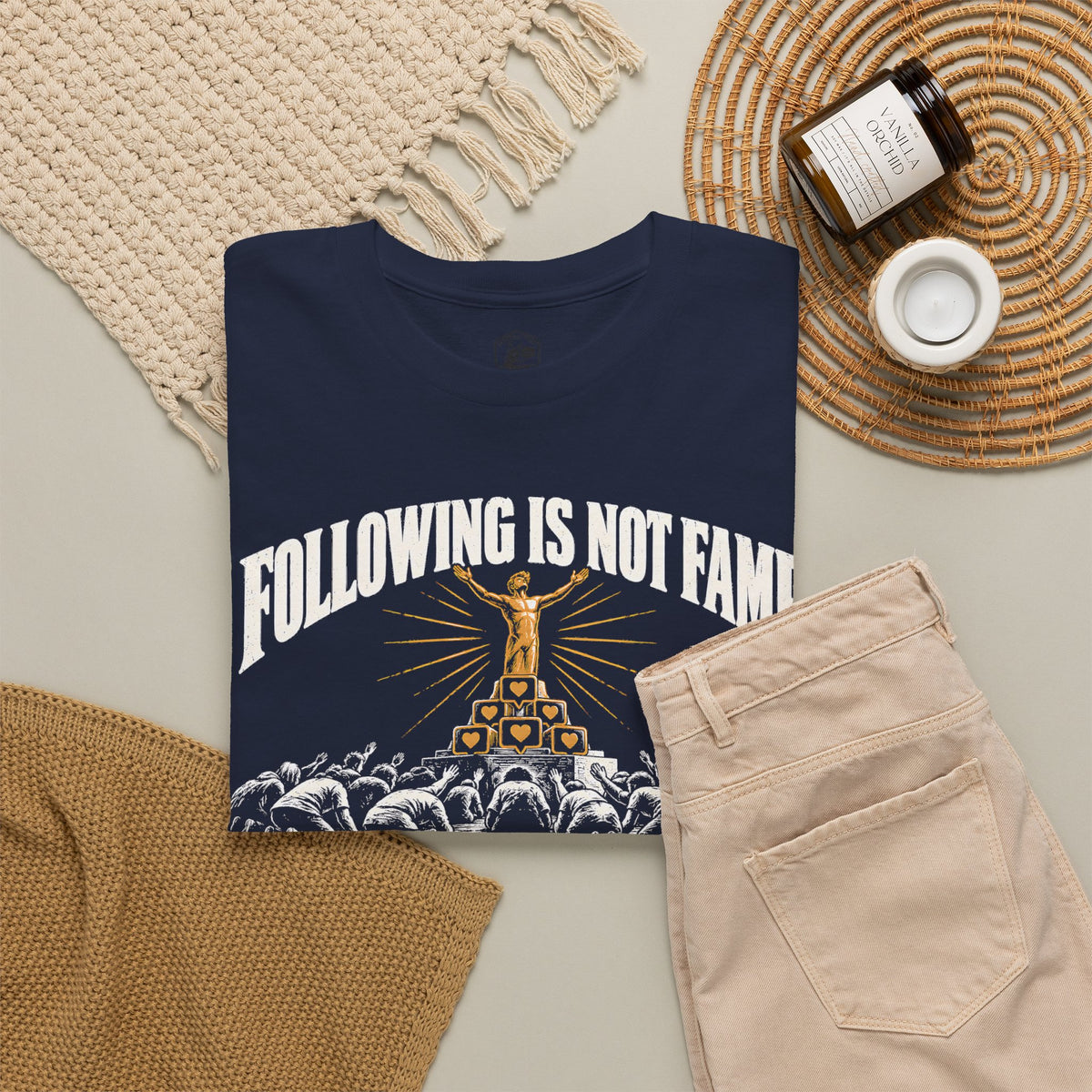 Following Is Not Fame John 3:30 T-shirt – Donkey Talk graphic tee