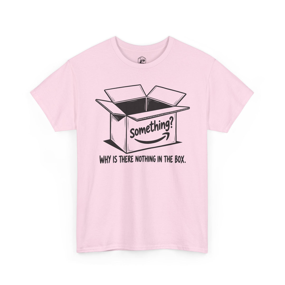 Why Is There Nothing in the Box T-shirt – Donkey Talk graphic tee