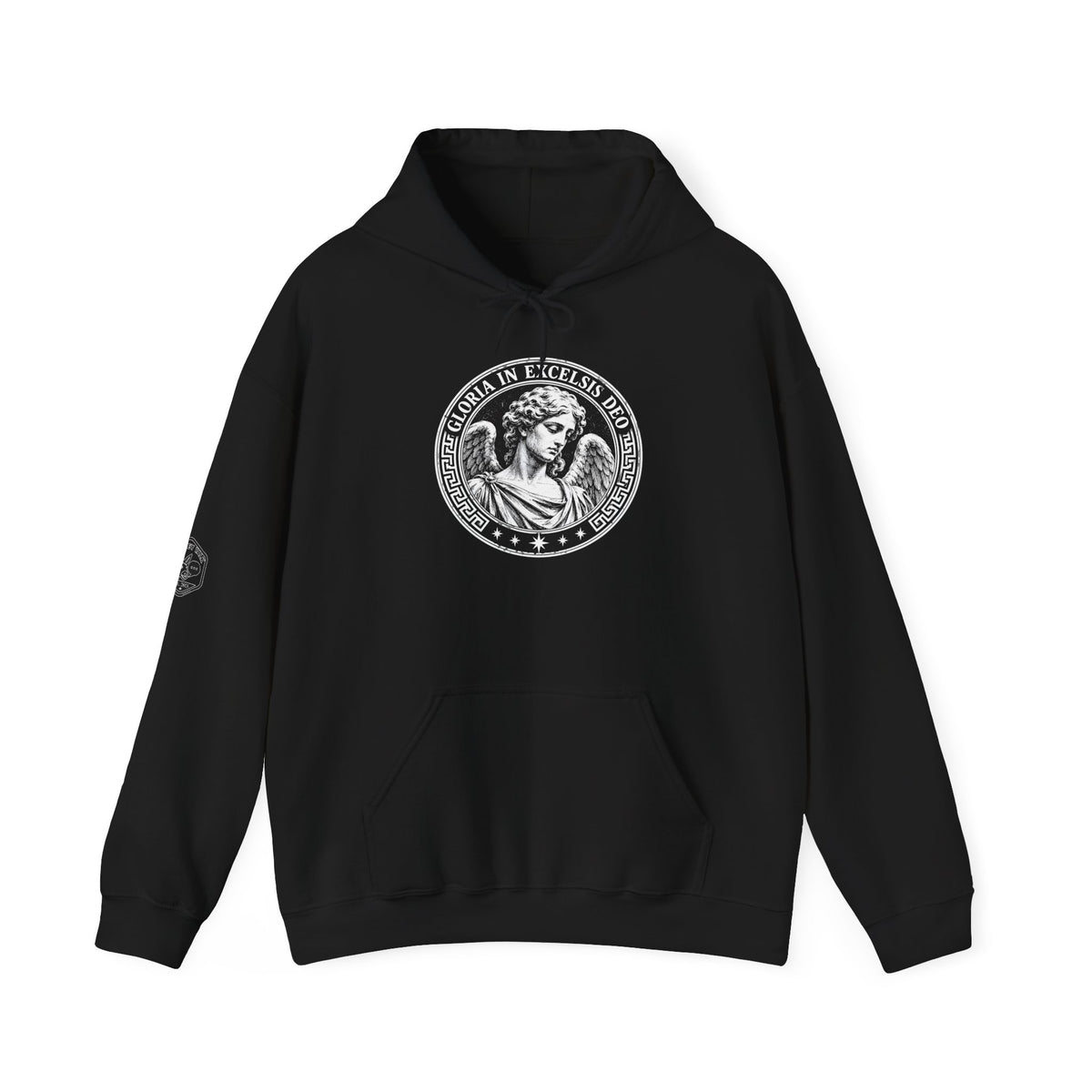 Gloria in Excelsis Deo Hoodie | Luke 2:14 Christmas Christian Graphic Hoodie